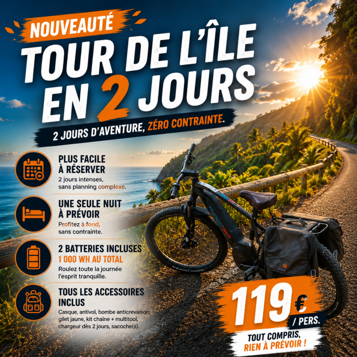 Tour de l'île en 2 jours