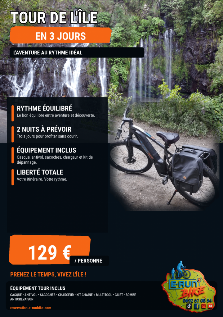 Tour de l'île en 3 jours